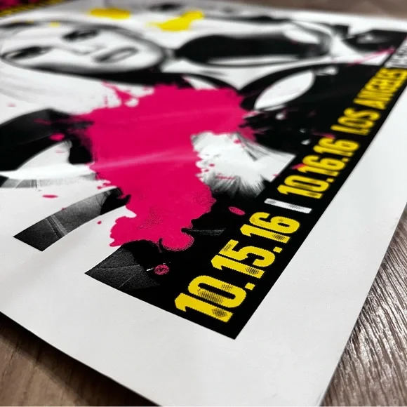 Gwen Stefani 2016 Concert Poster - Picture 2 of 4